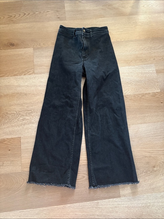 Billabong Denim - Billabong Black Wide-Leg High-Rise Jeans